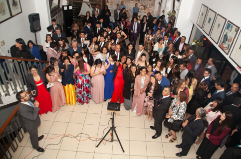 Evento recepción