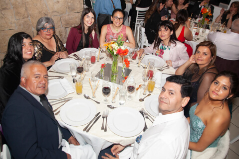 Evento recepción